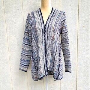 lucky brand knit open front cardigan size medium.